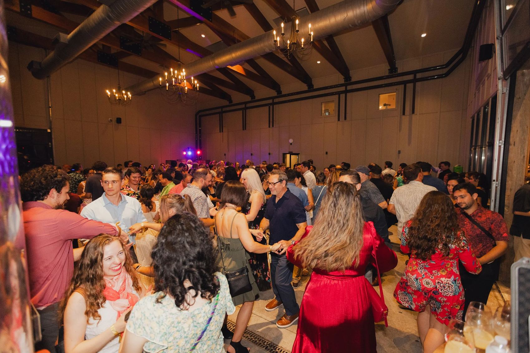 Hundreds of guests at a DSC ball