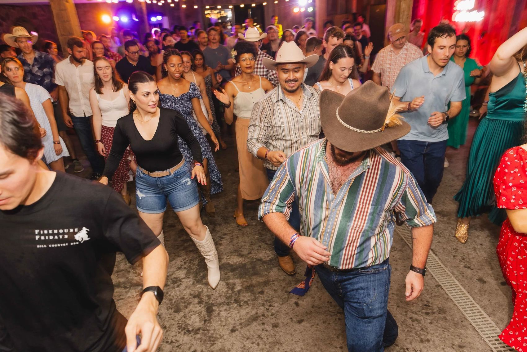 Country dancing