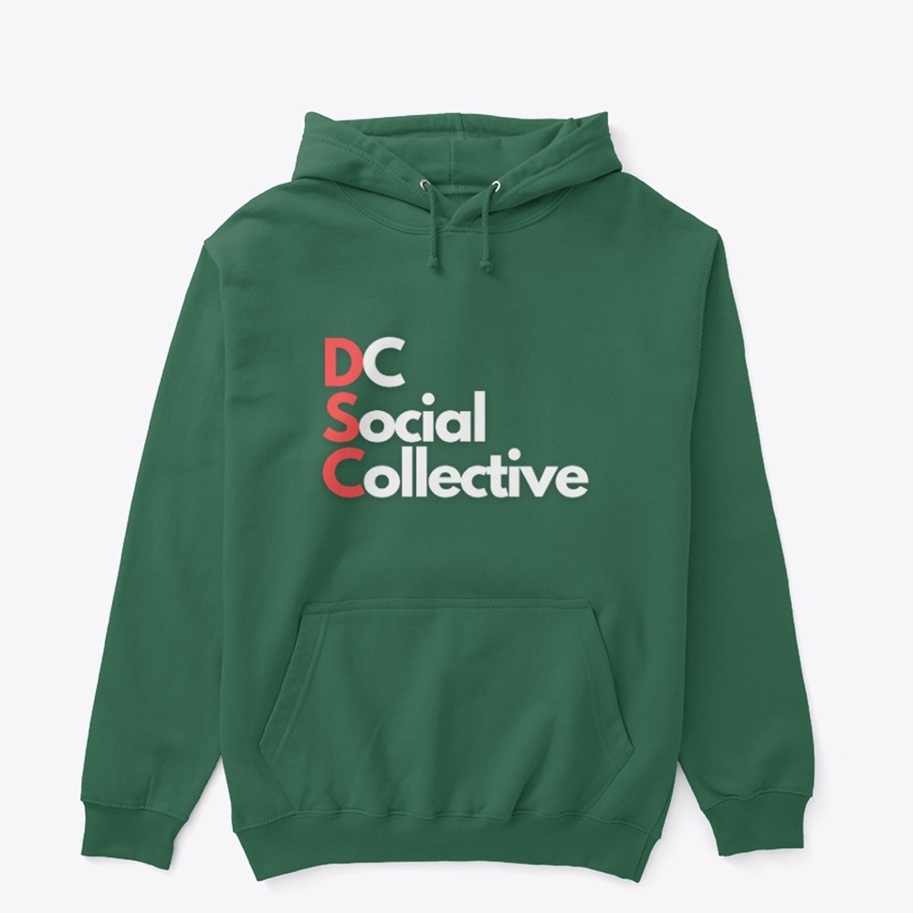 The DSC logo hoodie in green